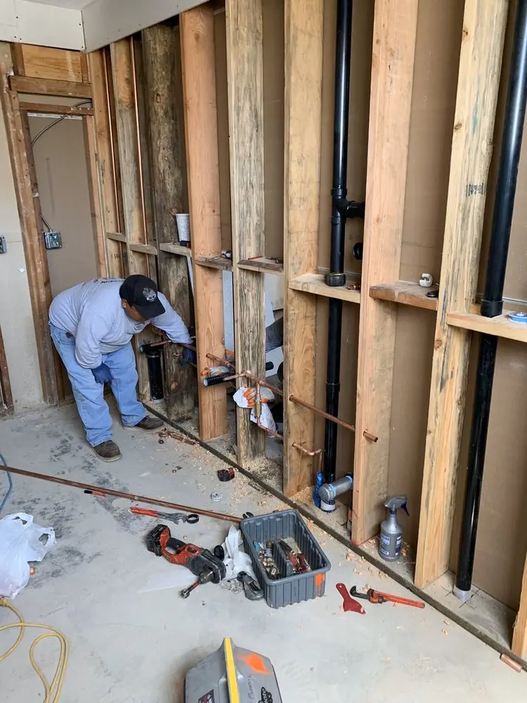 Commercial rough-in plumbing for Water Heater Replacement in Merion Park